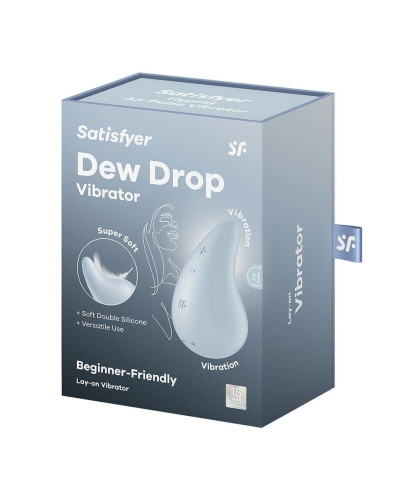 Вібратор Satisfyer Dew Drop Blue - Фото №6