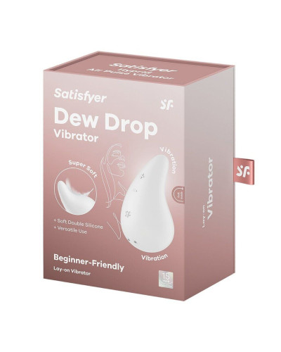 Вібратор Satisfyer Dew Drop White - Фото №6