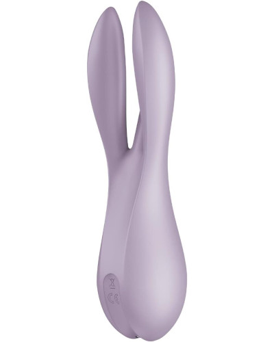 Клиторальный вибратор Satisfyer Threesome 2 Violet - Фото №4