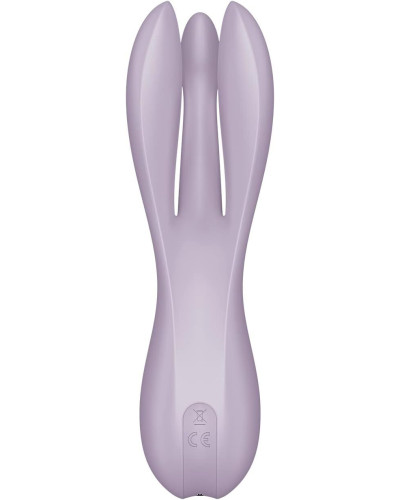 Клиторальный вибратор Satisfyer Threesome 2 Violet - Фото №5
