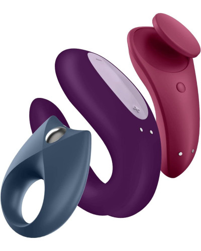 Набір Satisfyer Partner Box 3 (Double Joy, Sexy Secret + Royal One) - Фото №1