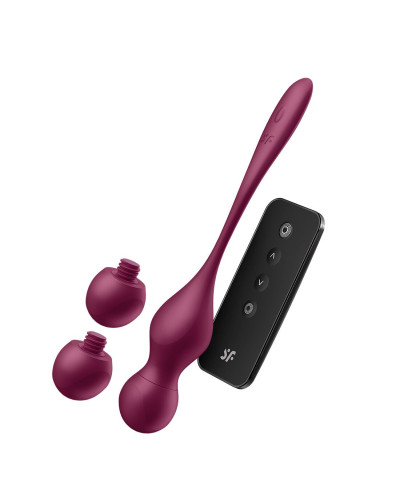 Вагинальные шарики с вибрацией Satisfyer Love Birds Vary Connect App - Фото №1