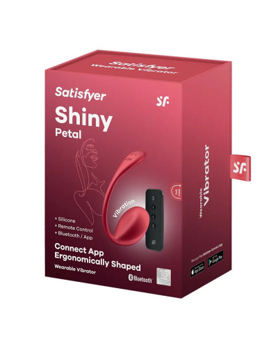 Віброяйце Satisfyer Shiny Petal Connect App - Фото №5