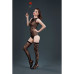 Комплект: боді та панчохи Moonlight Model 15 XS-L Black (м'ята упаковка!!!) - Фото №1