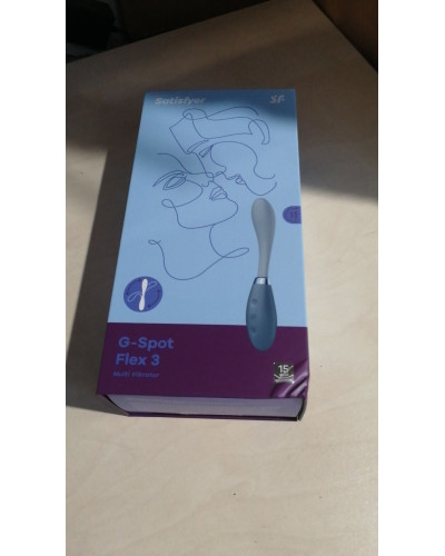 Вибратор Satisfyer G-Spot Flex 3 Grey (мятая упаковка!!!) - Фото №2