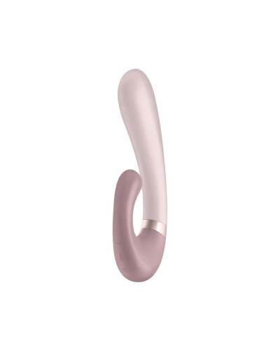 Смарт вибратор-кролик с подогревом Satisfyer Heat Wave Mauve (мятая упаковка!!!) - Фото №1