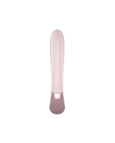 Смарт вибратор-кролик с подогревом Satisfyer Heat Wave Mauve (мятая упаковка!!!) - Фото №4