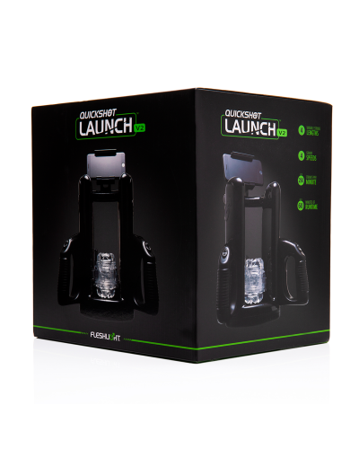 Автоматическая секс-машина для мужчин Fleshlight Quickshot Launch V2, обновленная модель - Фото №2