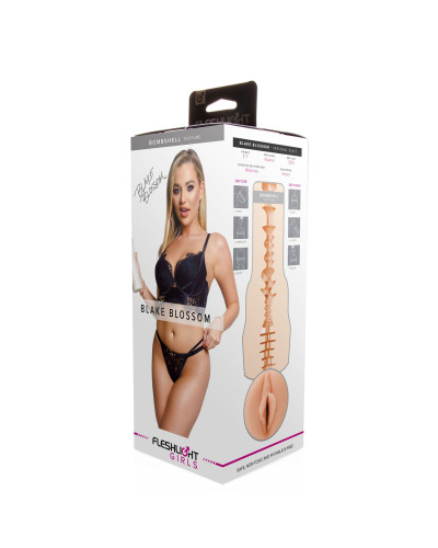 Мастурбатор Fleshlight Girls: Blake Blossom - Bombshell, зі зліпка вагіни, дуже ніжний - Фото №4
