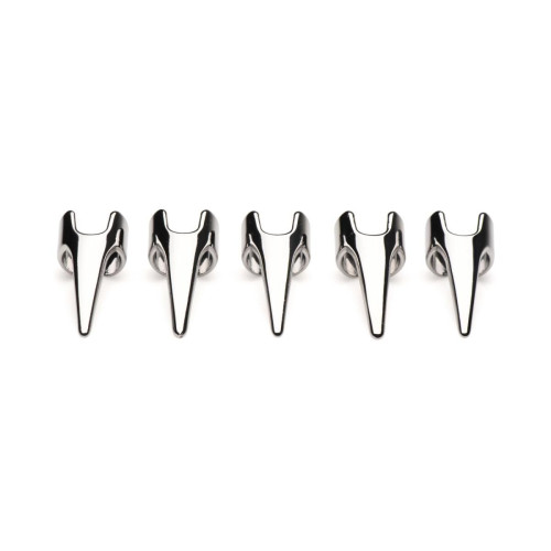 Набір кілець з кігтями Master Series Five-Piece Sensation Claw Rings - Silver