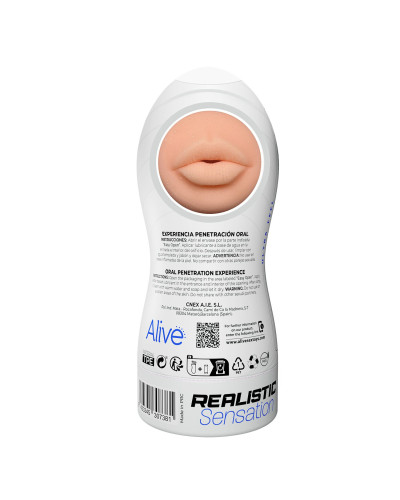 Мастурбатор Alive Maxi Flex L Oral - Фото №4