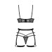 Комплект Obsessive Blomentis 3-pcs set XL/2XL - Фото №4