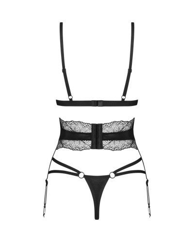 Комплект Obsessive Lobellis 3-pcs set XL/2XL - Фото №4
