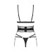 Комплект Obsessive Lobellis 3-pcs set XL/2XL - Фото №4