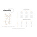 Комплект Obsessive Lobellis 3-pcs set XL/2XL - Фото №7