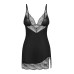 Пеньюар и трусики Obsessive Lobellis chemise & thong M/L - Фото №3
