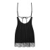Пеньюар и трусики Obsessive Lobellis chemise & thong M/L - Фото №4