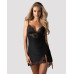 Пеньюар и трусики Obsessive Lobellis chemise & thong M/L - Фото №6