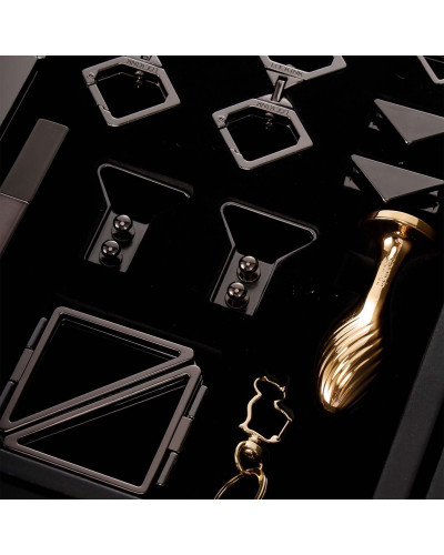 БДСМ-набор LOCKINK All-in-1 BDSM Play Kit - Black Color - Фото №6