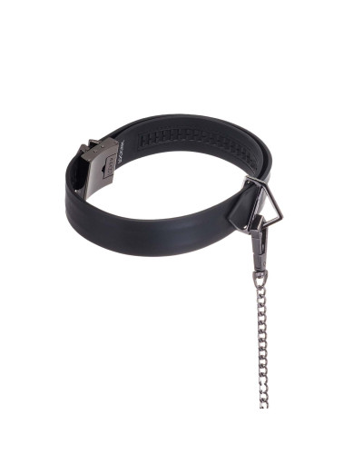 Поводок LOCKINK Tied Collar with Leash Set - Black - Фото №3