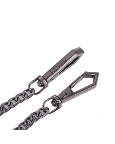 Поводок LOCKINK Tied Collar with Leash Set - Black - Фото №8