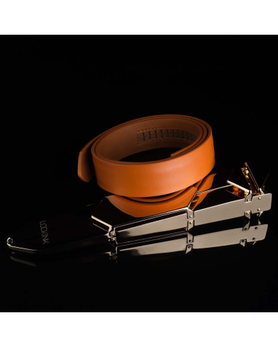 Регулируемая шлепалка LOCKINK Adjustable Slapper for Impact Play - Brown - Фото №3