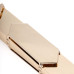 Регулируемая шлепалка LOCKINK Adjustable Slapper for Impact Play - Brown - Фото №4