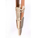 Регулируемая шлепалка LOCKINK Adjustable Slapper for Impact Play - Brown - Фото №6