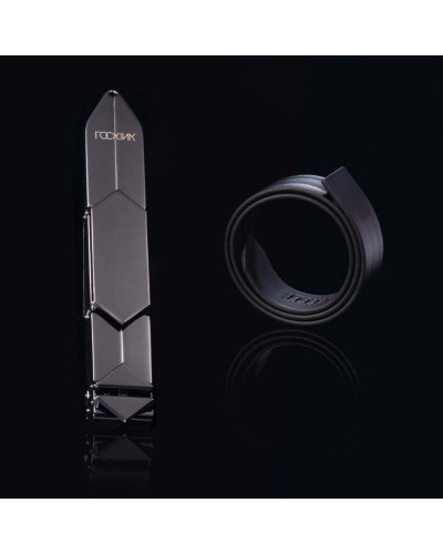 Регулируемая шлепалка LOCKINK Adjustable Slapper for Impact Play - Black - Фото №4