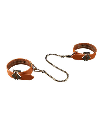 Набор из 8 ремней для связывания LOCKINK 8-Bondage-Straps Restraint Set - Brown - Фото №4