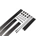 Набор из 8 ремней для связывания LOCKINK 8-Bondage-Straps Restraint Set - Black - Фото №5