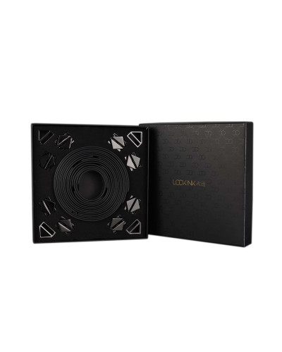 Набор из 8 ремней для связывания LOCKINK 8-Bondage-Straps Restraint Set - Black - Фото №6