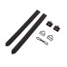 Наручники LOCKINK Wristcuffs/Anklecuffs Black Set - Фото №8