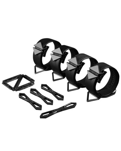 Набор для связывания LOCKINK Hogtie Set - Black - Фото №1
