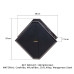 Сумка LOCKINK Mysterious Square Kink Bag - Black - Фото №8