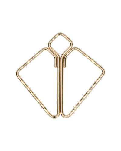 Затискачі для сосків з важкою підвіскою LOCKINK Nipple Clamps with Heavy Pendant - Golden - Фото №2
