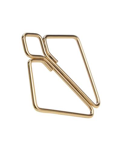Затискачі для сосків з важкою підвіскою LOCKINK Nipple Clamps with Heavy Pendant - Golden - Фото №6