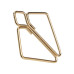Затискачі для сосків з важкою підвіскою LOCKINK Nipple Clamps with Heavy Pendant - Golden - Фото №6