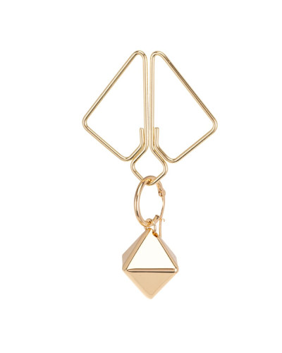 Затискачі для сосків з важкою підвіскою LOCKINK Nipple Clamps with Heavy Pendant - Golden - Фото №8