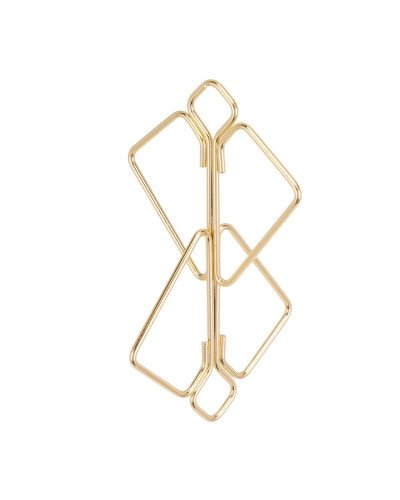 Затискачі для сосків з важкою підвіскою LOCKINK Nipple Clamps with Heavy Pendant - Golden - Фото №9