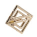 Затискачі для сосків з важкою підвіскою LOCKINK Adjustable Nipple Clamps with Heavy Pendant - Golden - Фото №4