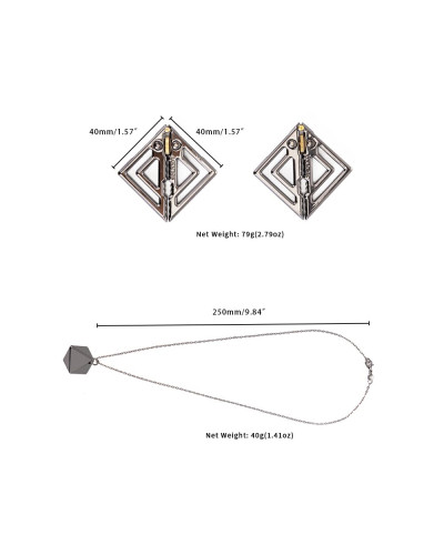 Затискачі для сосків з важкою підвіскою LOCKINK Adjustable Nipple Clamps with Heavy Pendant - Grey - Фото №9