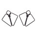 Зажимы для сосков LOCKINK Nipple Clamps - Grey - Фото №1