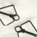 Зажимы для сосков LOCKINK Nipple Clamps - Grey - Фото №3