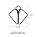 Зажимы для сосков LOCKINK Nipple Clamps - Grey - Фото №9