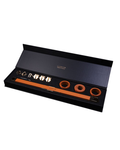 Фіксатор-розпірка LOCKINK Adjustable Spreader Bar Set - Brown - Фото №4