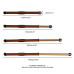 Фіксатор-розпірка LOCKINK Adjustable Spreader Bar Set - Brown - Фото №7