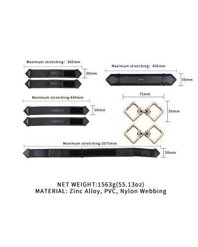 Фіксатори для ніг LOCKINK Leg Spreader Strap - Фото №8