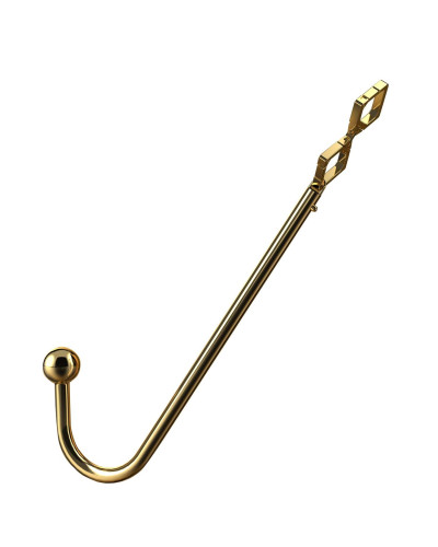 Анальний гак LOCKINK Golden Adjustable Anal Hook Set - Фото №1