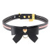 Поводок LOCKINK SEVANDA Love Heart Butterfly Leather Collar Set - Black - Фото №3